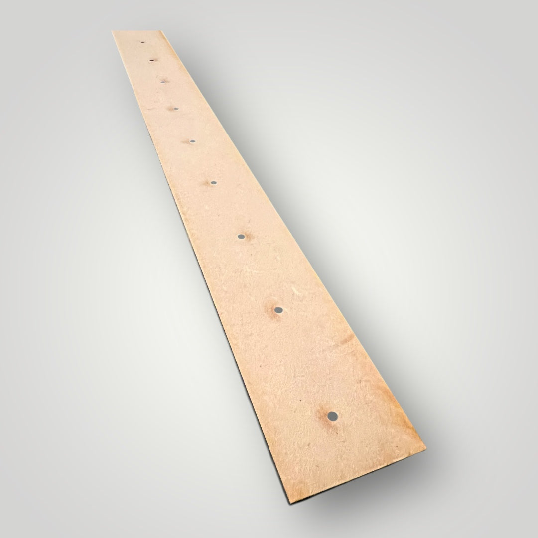 Wood flag backer strip template, small