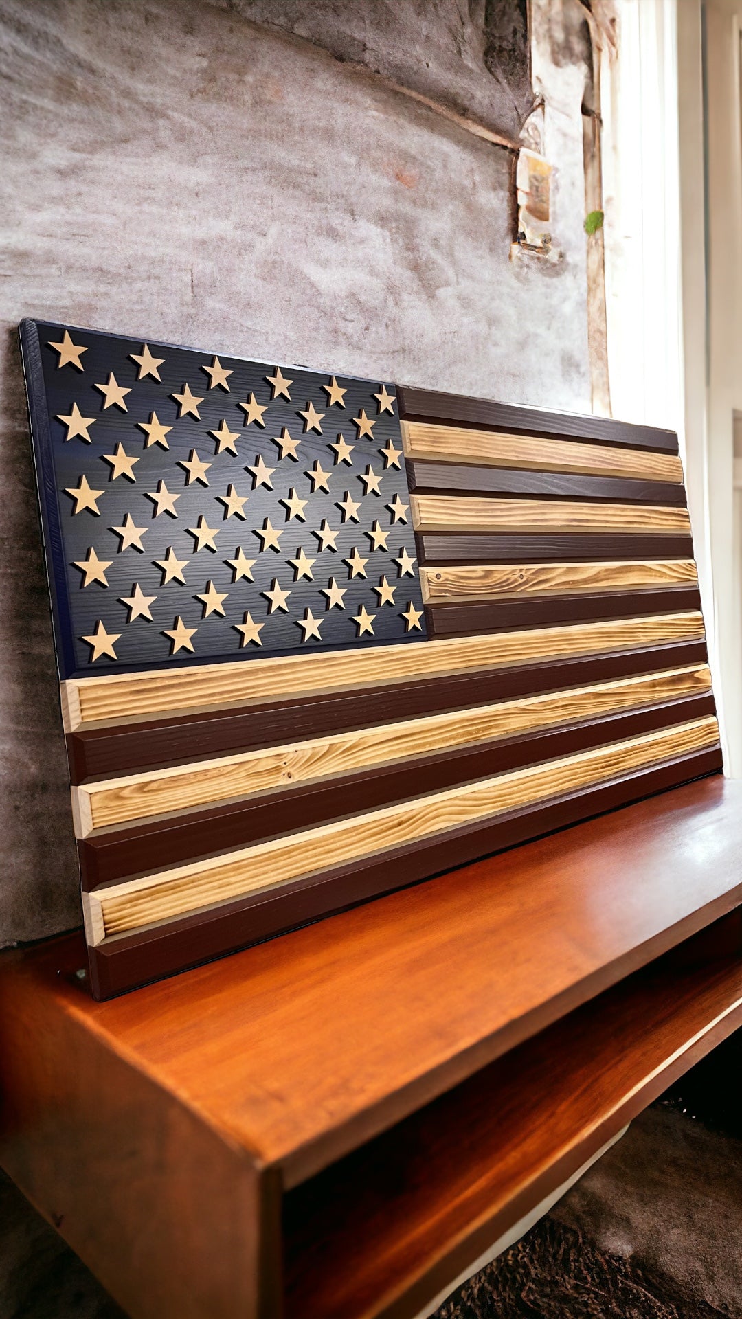 14" x 10"- 50 Star Template for wood American flag