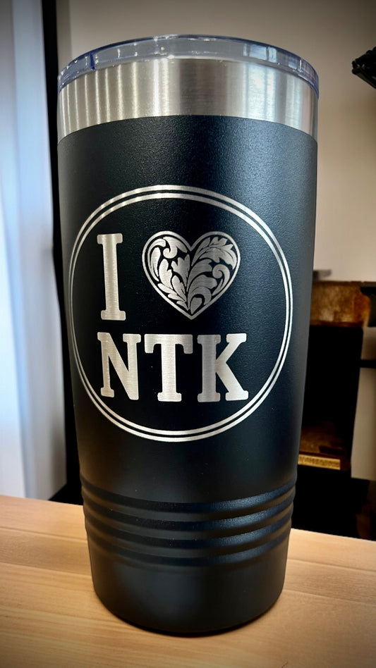 20 oz Ringneck I ❤️ Natick Tumbler