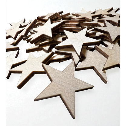 Essential Baltic Birch wood stars