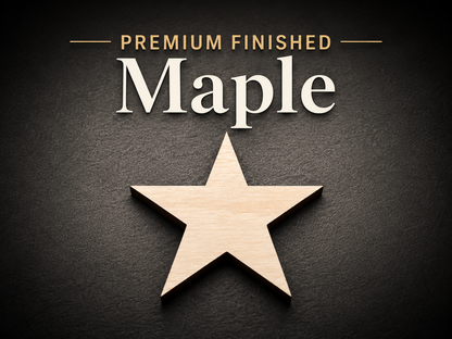 Maple wood star
